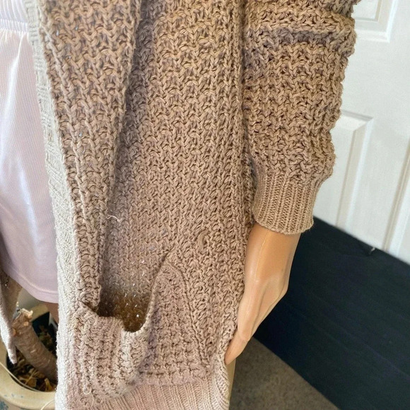 Express Cable Knit Cardigan Women Size XS/TP - Picture 6 of 6